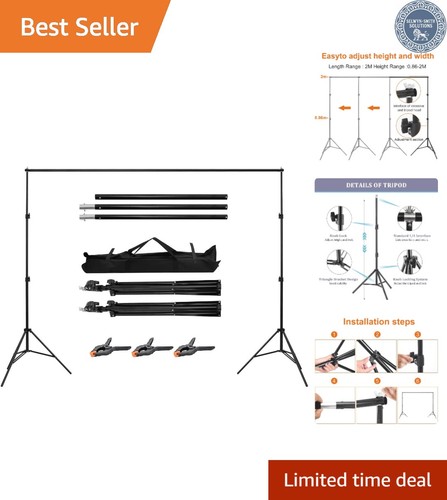5x6 5ft adjustable backdrop - 6.5x6.5ft,