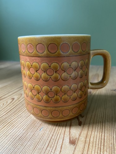 Hornsea pottery saffron mug - saffron,