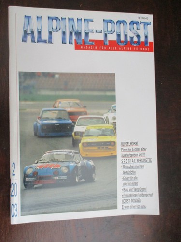 Alpine post 2003 magazine - 2/2003,