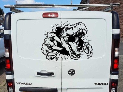 Car stickers dinosaur - car, jurassic