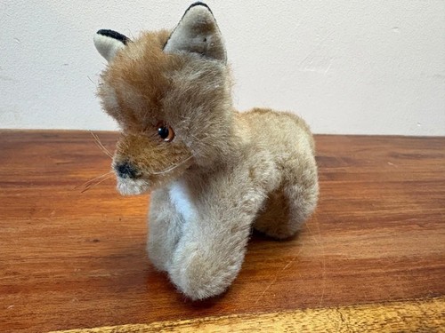 Vintage steiff fuzzy fox - vintage,