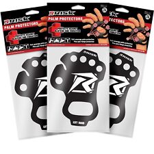 3 X RISK RACING MOTOCROSS ENDURO PALM PROTECTORS blisters ADULTS  Large black
