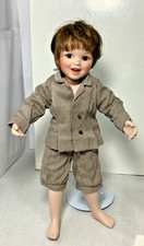 Vintage 1998 Ashton-Drake Galleries Porcelain Boy Doll 33cm Tall