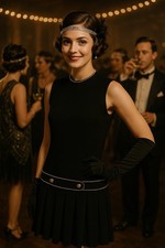 Vtg Gatsby Downton Abbey NYE