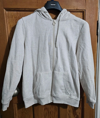 Primark grey full zip hooded - grey,