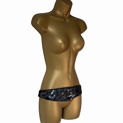 Vintage boho black beaded