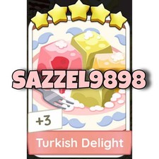 1 x Turkish delight 5⭐ sticker Monopoli_Go! - Top Seller 