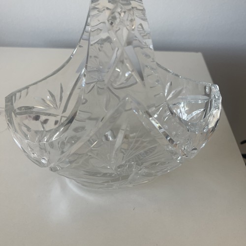 Vintage heavy cut crystal - heavy,