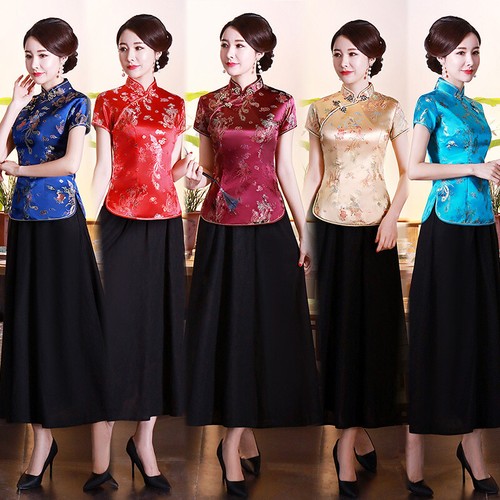Chinese traditional tops - chinese, silk