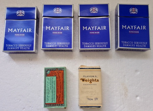 Empty vintage cigarette - empty,