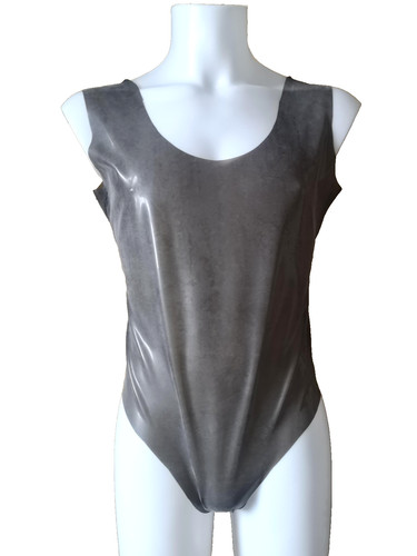 Latex leotard men rubber - latex,