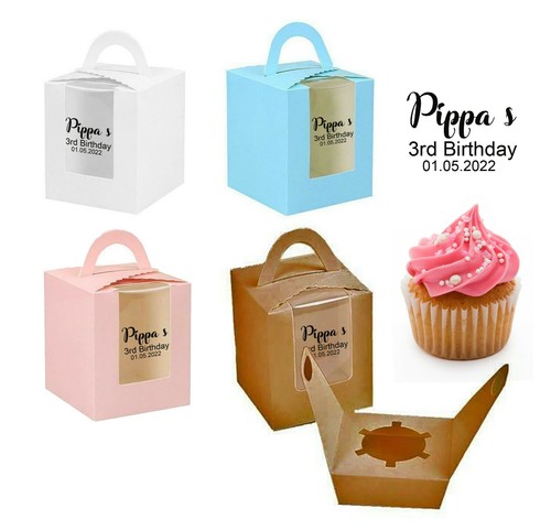 Personalised single cupcake - single,