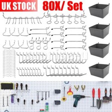 80pcs x Pegboard Hooks