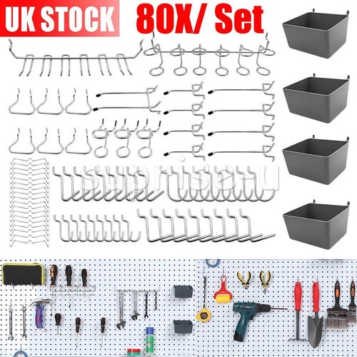 80pcs pegboard hooks - x,