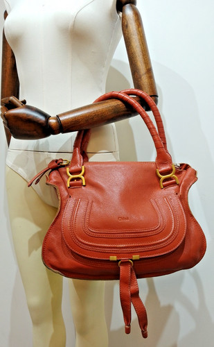 Chloe brown leather double - chloe,