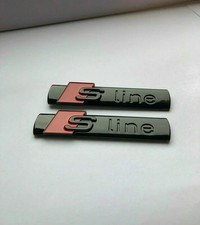 AUDI GLOSS BLACK METAL S-LINE
