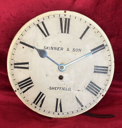 12in antique fusee - antique, clock