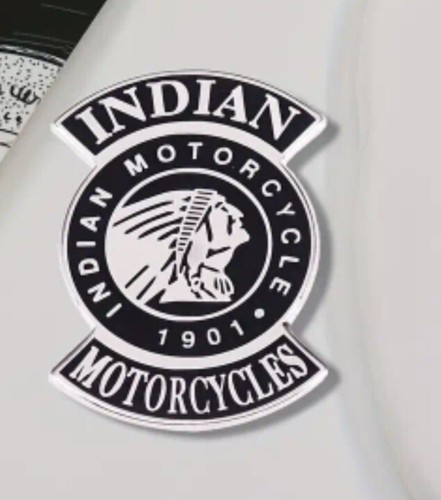 Indian motorcycles logo - motorcycles, enamel