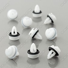 BMW INTERIOR DOOR CARD PANEL TRIM CLIPS E34 E36 E38 E39 E46 x10C WHITE PLASTIC