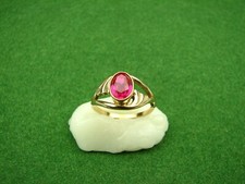 Vintage Silver Ring 875 Gold