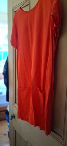 Sessun orange shift dress - shift,