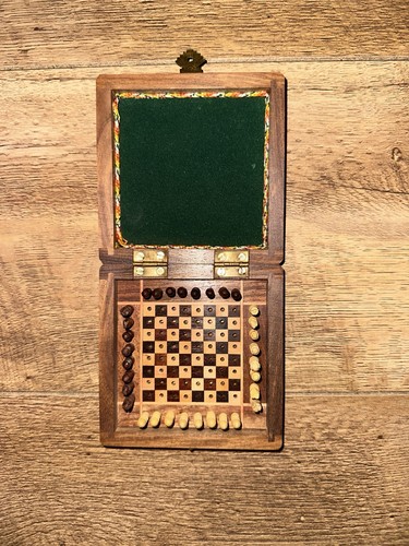 Vintage pocket folding wooden - folding,