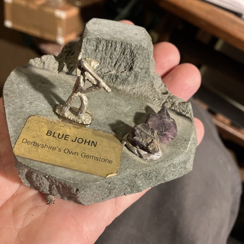 Derbyshire blue john - derbyshire,