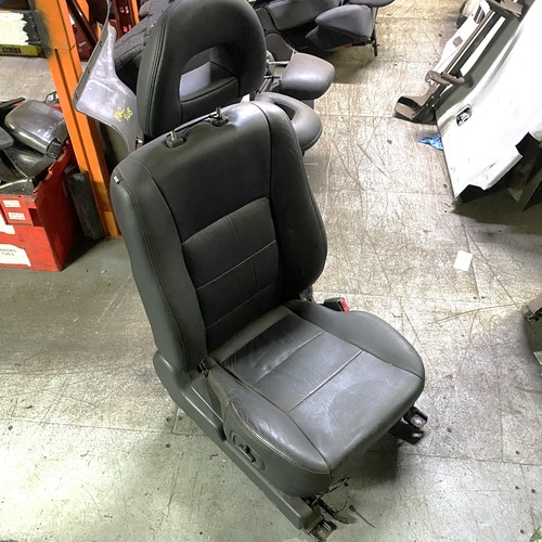 Drivers front seat - front, see