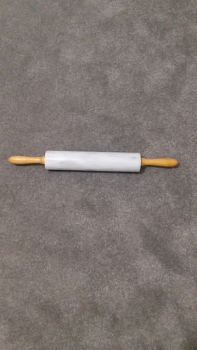 Marble rolling pin with - ,