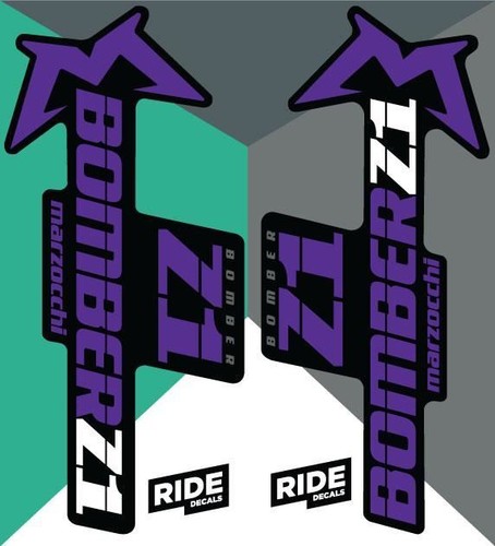 Marzocchi decal kit - marzocchi,