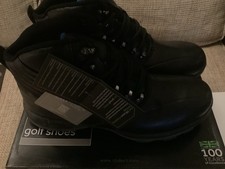 Stuburt Golf Active Sport Men's Waterproof Golf Boots, Size 11 - Black