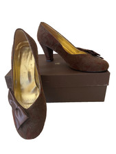 CELINE BROWN JACQUARD PRINT