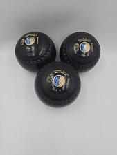 Thomas Taylor Lawn Bowls Size 4 Great Condition X3 HL281234E LIGNOID