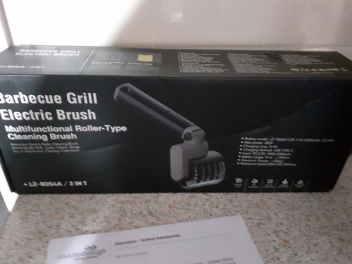Electric grill brush portable - electric,