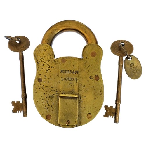 Large vintage padlock kg - large,
