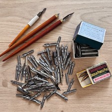 Vintage Pen Nibs & Dip Pens