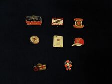 SET OF 8 COLLECTABLE CRYSTAL PALACE FOOTBALL CLUB PIN BADGES ALL DIFFERENT