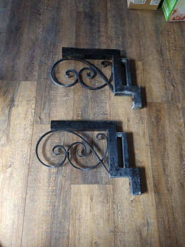 Vintage ornate wrought iron - vintage,