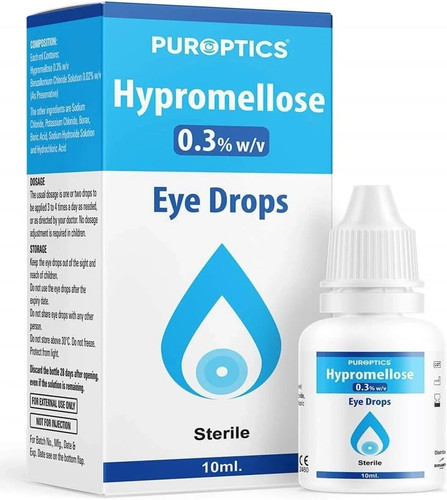 Puroptics hypromellose - puroptics, 0.3%