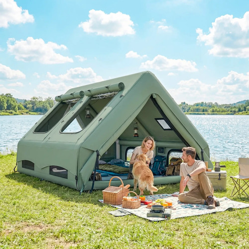 Inflatable camping air tent - inflatable,