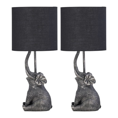 Set black elephant - set, table