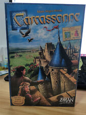 Carcassonne Board Game | Inc River & Abbot Expansions | 2-5 Players 