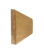 Oak skirting board - board, chamfered