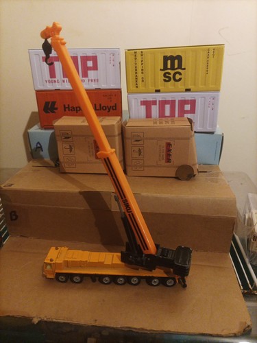 Siku crane truck die - crane, die-cast
