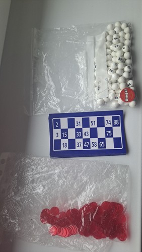 Bingo game set double - game, –