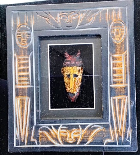 Vintage africa picture carved - africa,