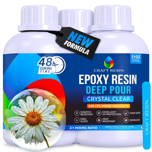 Deep pour epoxy - resin, 51