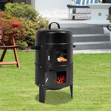 Charcoal bbq meat grill smoker - charcoal,