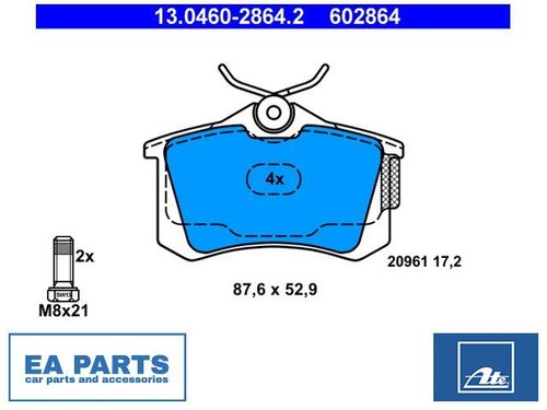 Brake pad set - brake, for