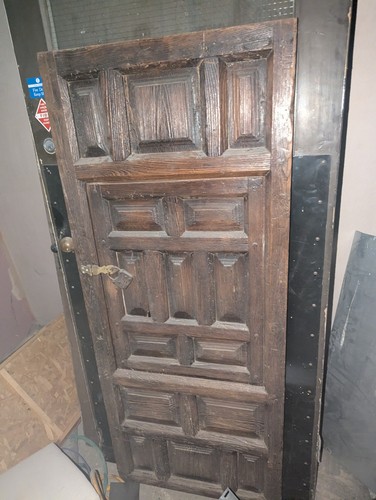 Antique 17th century door with - 17th,